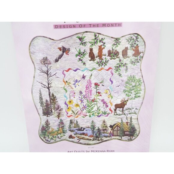 2001 McKenna Ryan Pine Needles Art Quilts Echo Lake Pattern Spring is in the Air - Picture 12 of 12